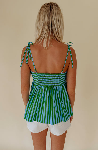 YOU KNOW IT STRIPED TANK