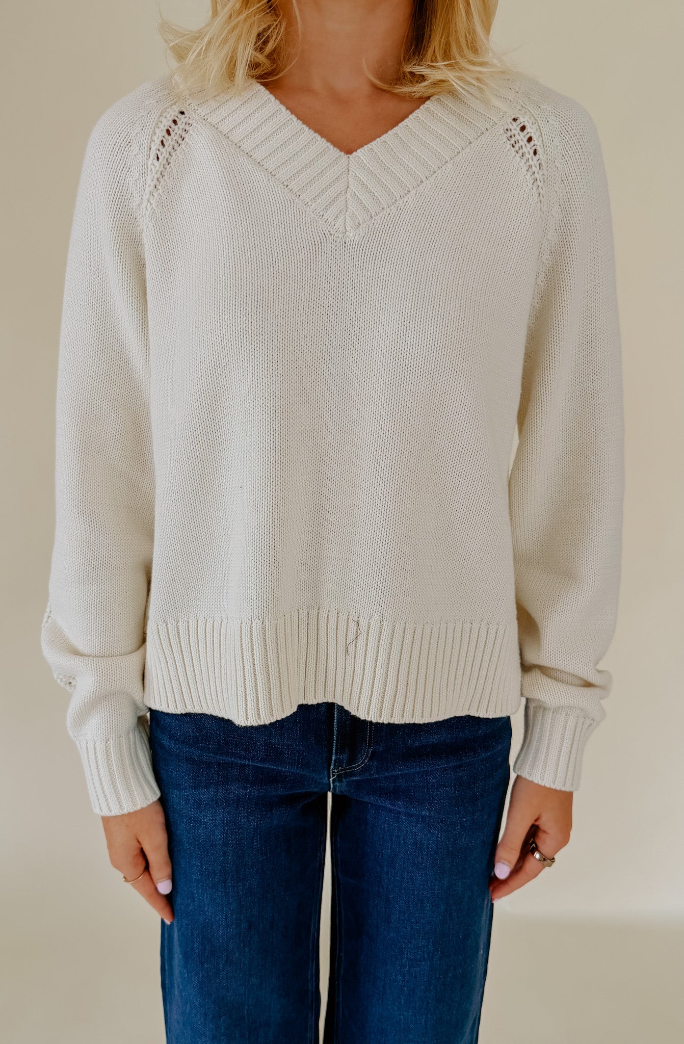 Z SUPPLY STRATTON V-NECK SWEATER