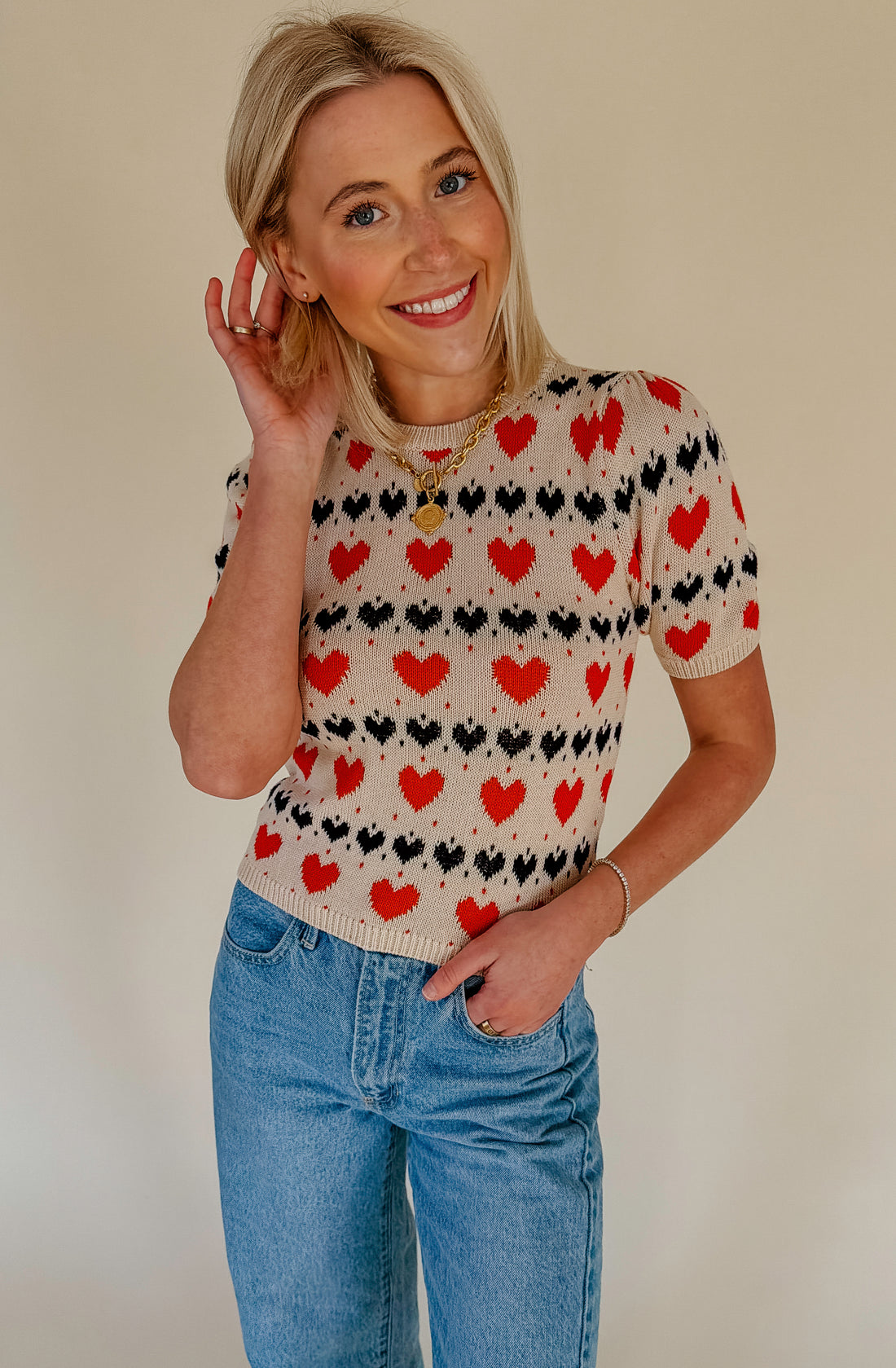 HEARTLOOM NIKKI LIGHT KNIT SWEATER