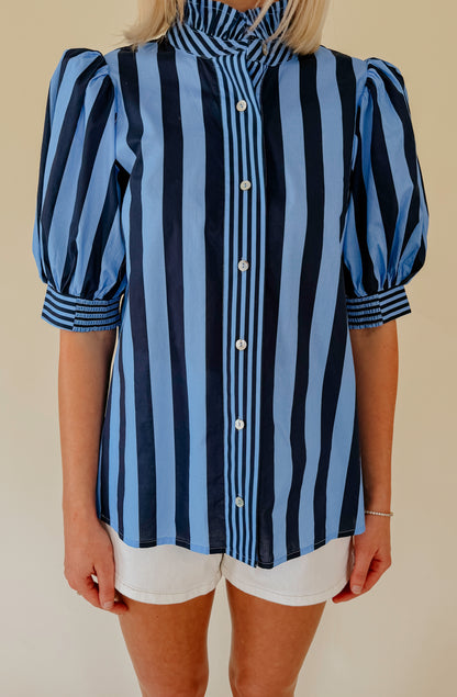 THE HANNAH STRIPED BLOUSE