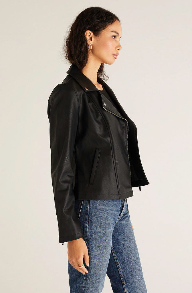 Z SUPPLY TRINA MOTO JACKET