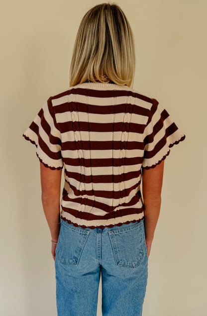 THE PEYTON STRIPED SWEATER