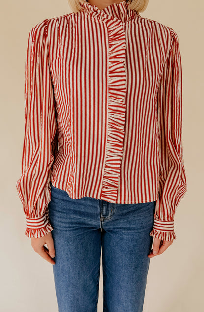 MADE FOR YOU STRIPED BLOUSE