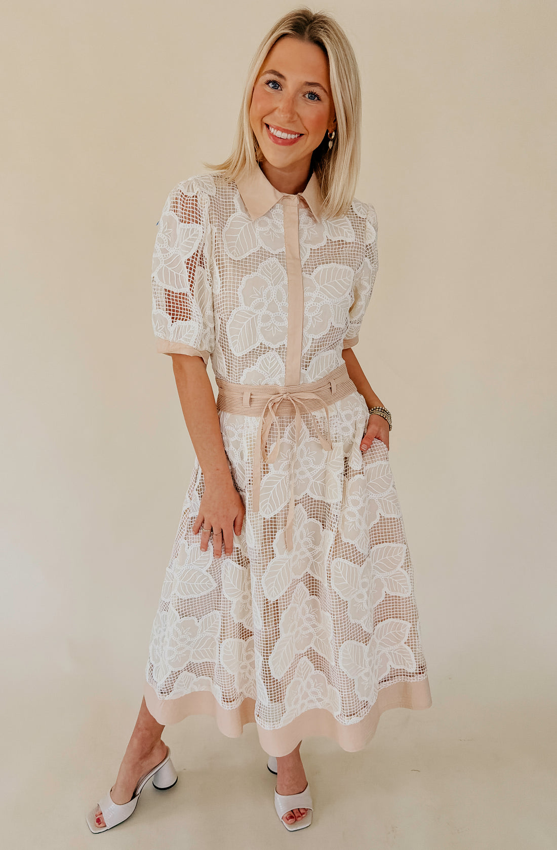THE CAMILLE EMBROIDERED DRESS