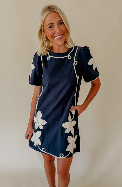 ALONG THE WAY SHIFT DRESS