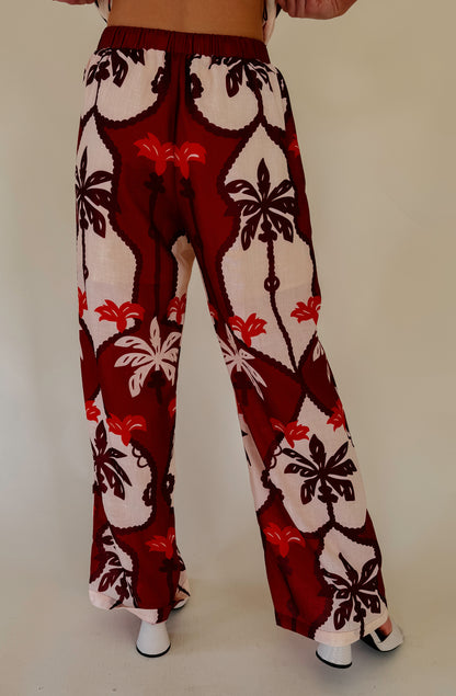 EN ROUTE PRINTED PANT