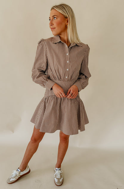 NIGHT OUT DROP WAIST MINI DRESS