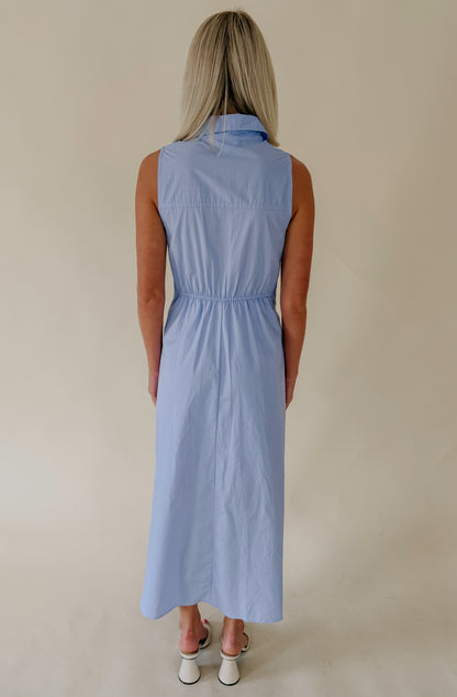 THE MIKAYLA BUTTONED MIDI DRESS