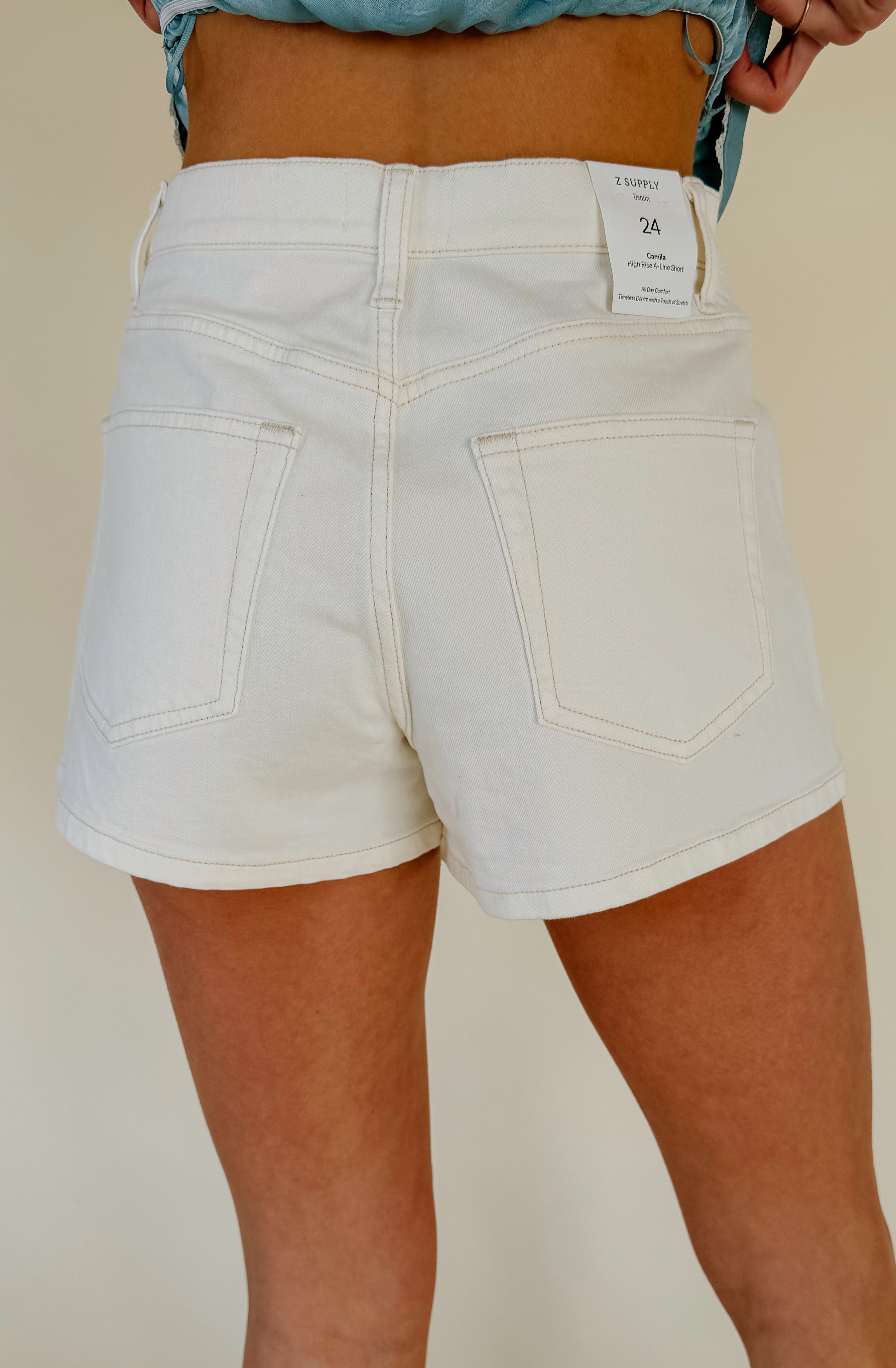 Z SUPPLY CAMILA HIGH RISE SHORT