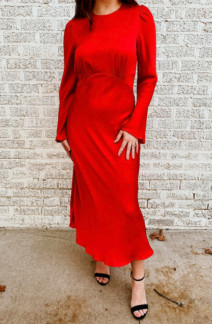 LUCY PARIS ATHENA MAXI DRESS