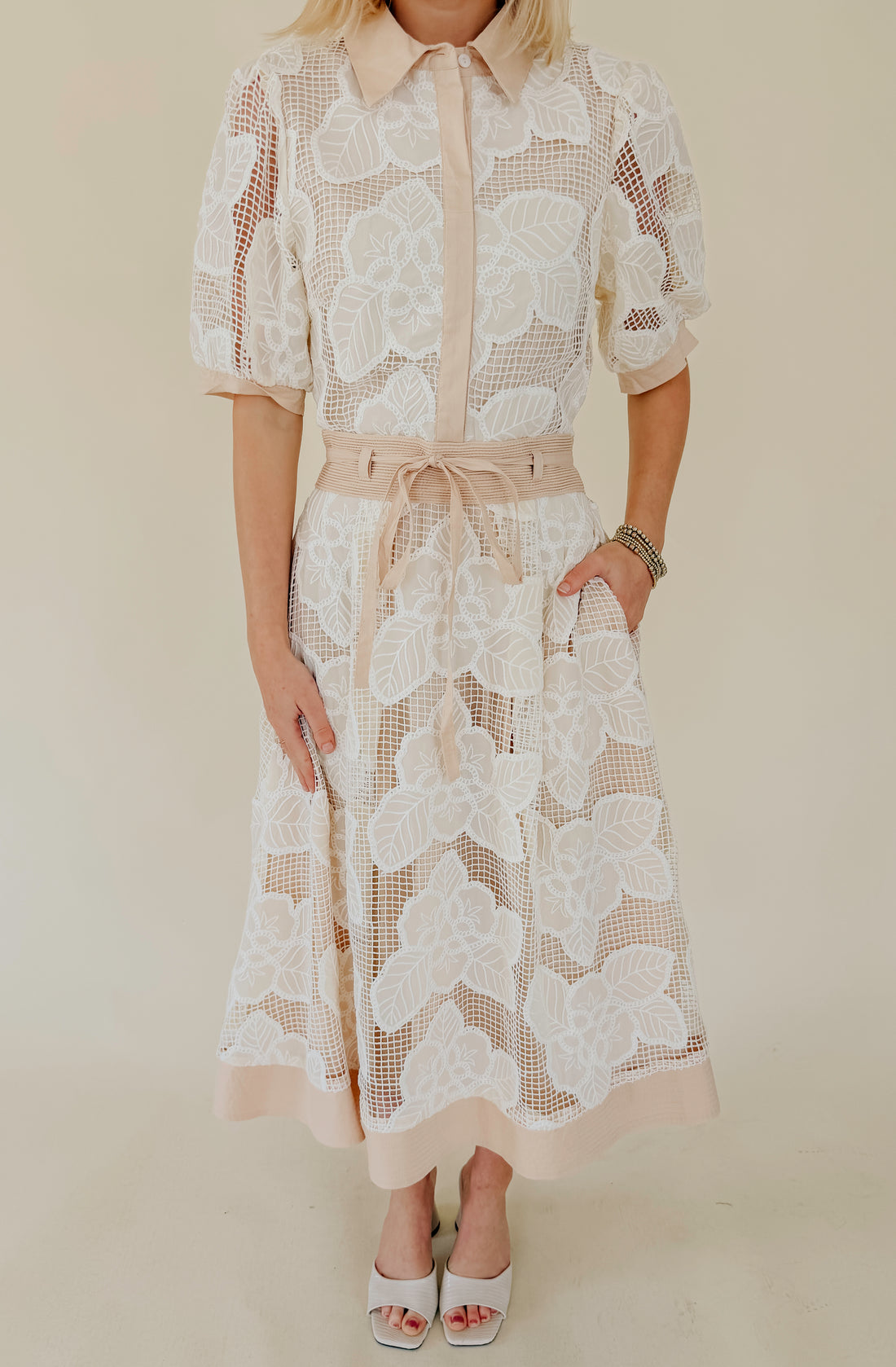 THE CAMILLE EMBROIDERED DRESS