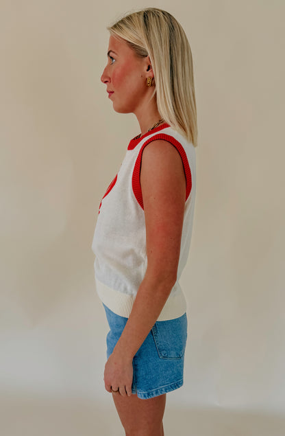 CAJUN SHRIMP LIGHT SWEATER TANK