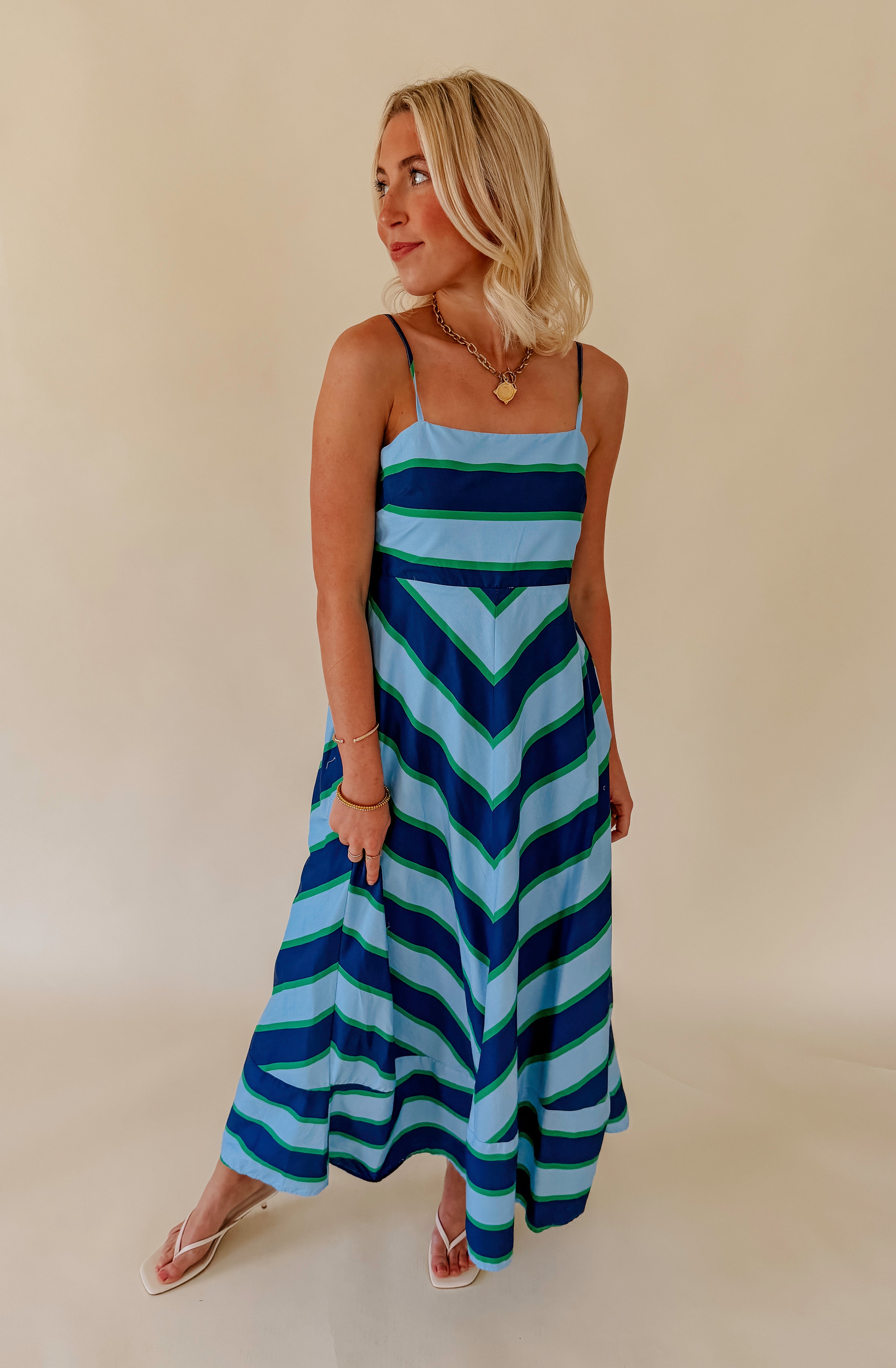 CHANGE OF PLANS MIDI DRESS