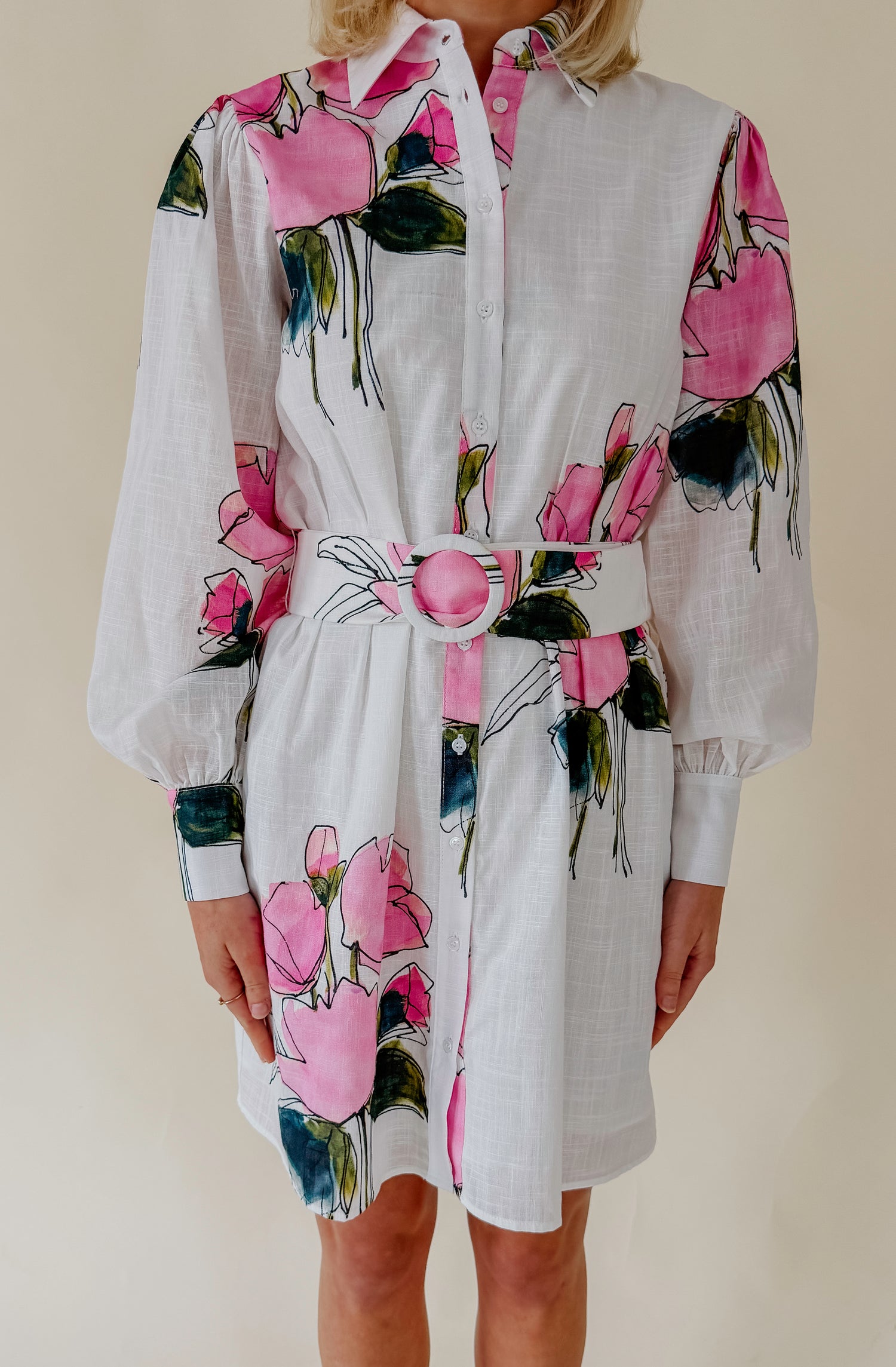 LAVENDER BROWN BAILEY DRESS