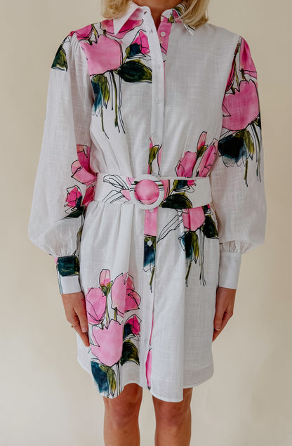 LAVENDER BROWN BAILEY DRESS