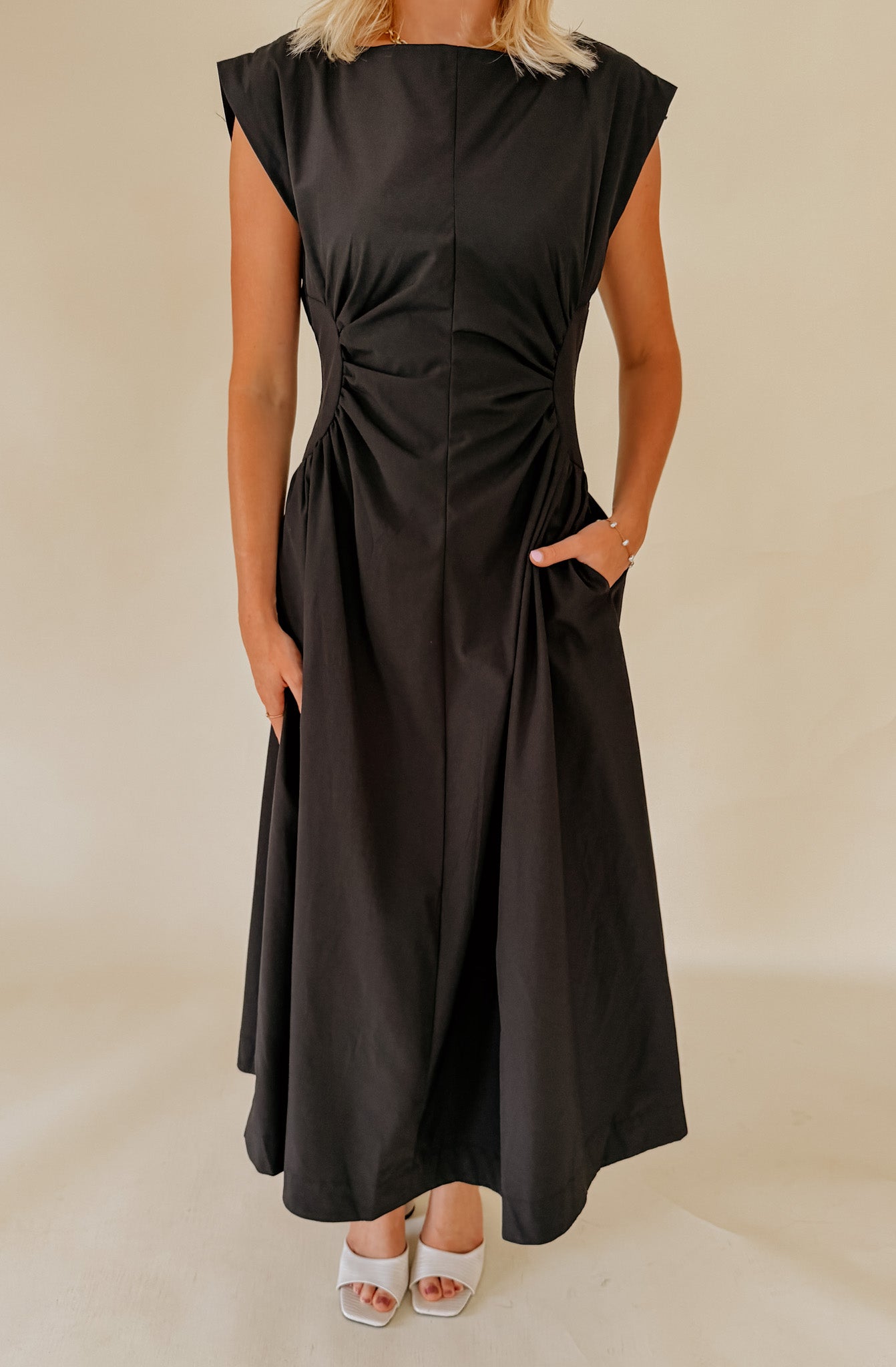 THE LITTLE BLACK MIDI DRESS