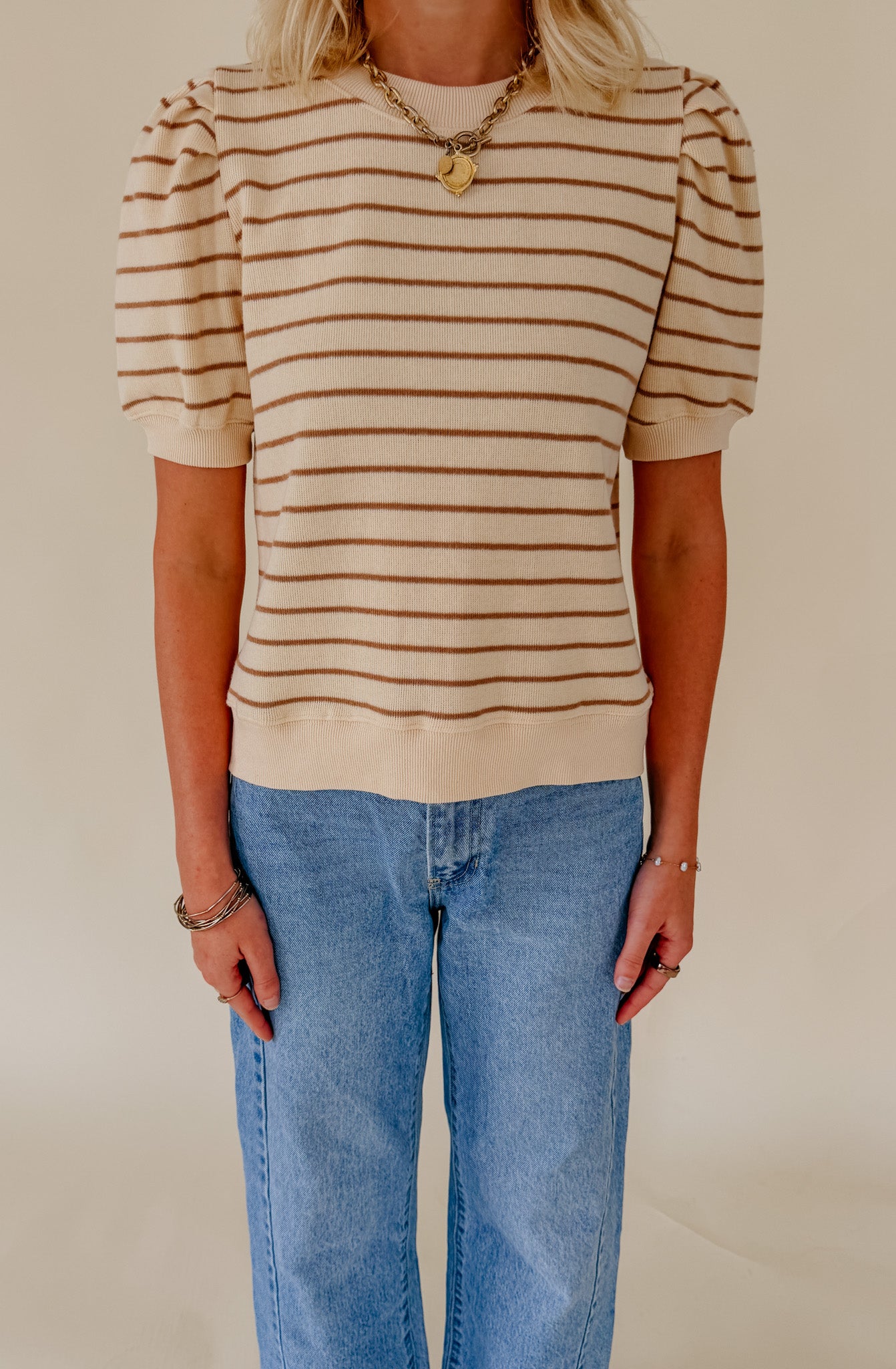 DRAWN TOGETHER STRIPED TEE
