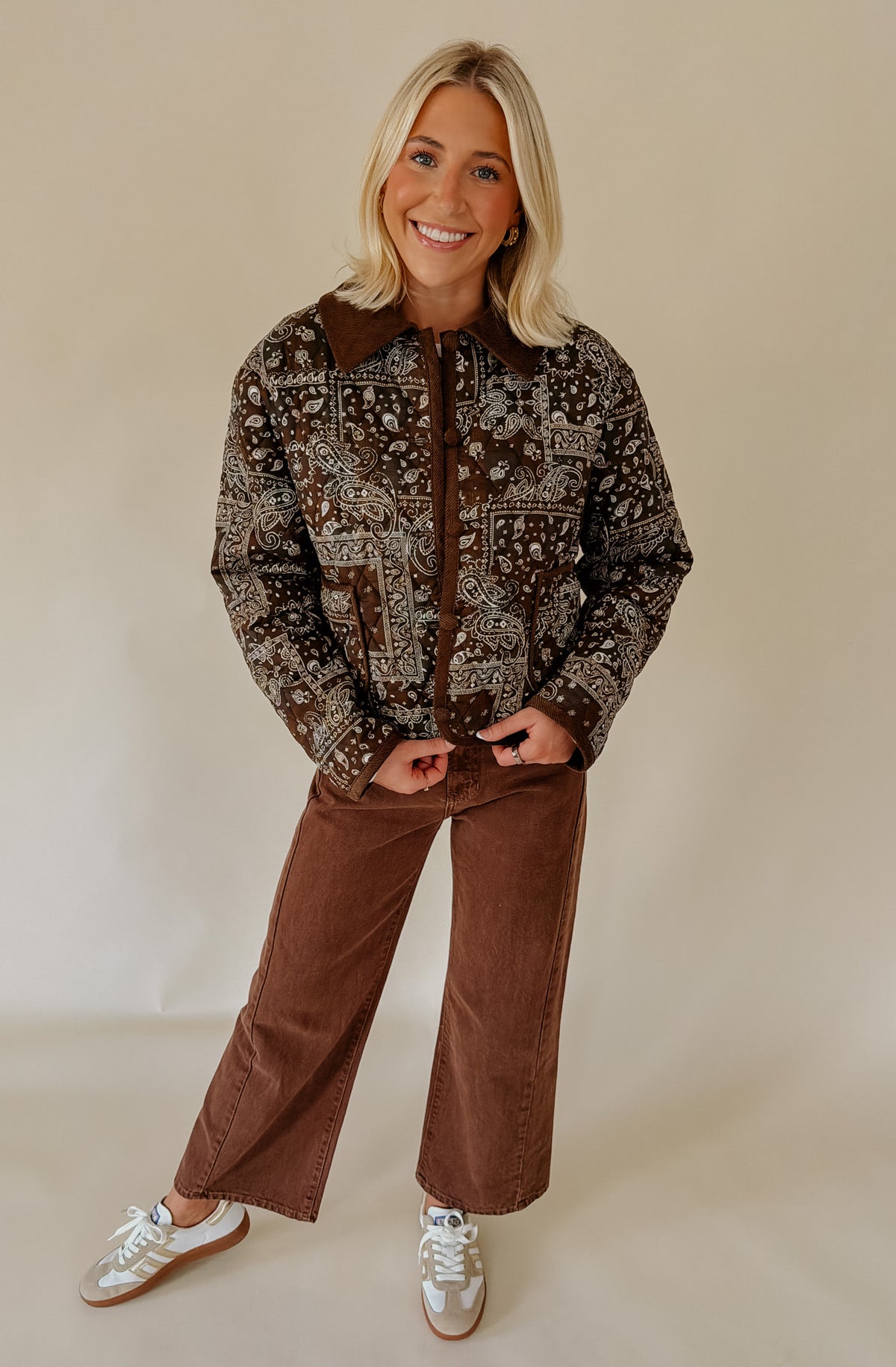 BANDANA QUILTED JACKET