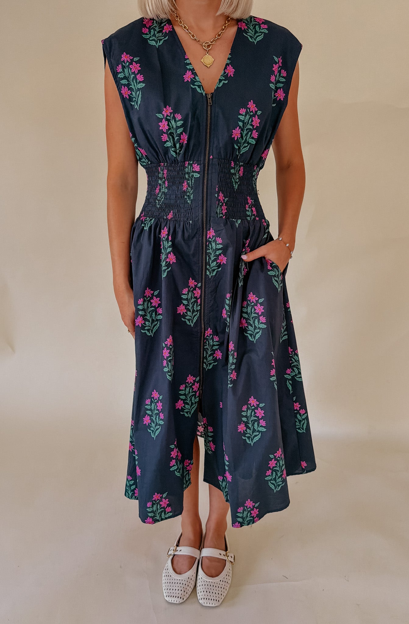 THE PERSEPHONE MIDI DRESS