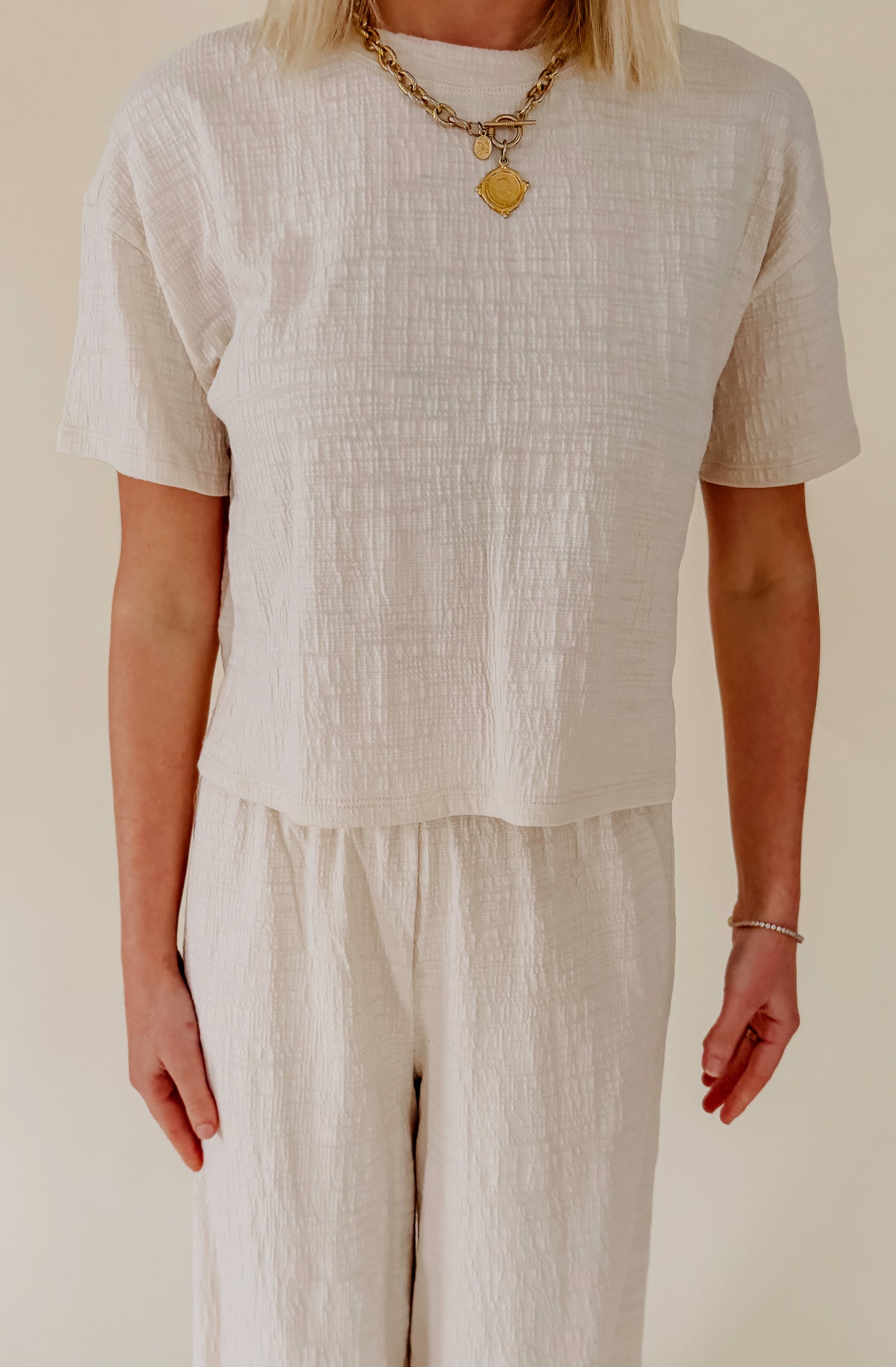 Z SUPPLY SWAY TEXTURED CROPPED TEE