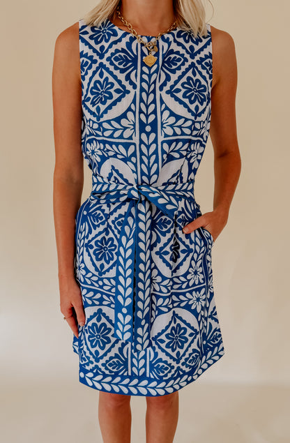 THE HAILEY TIE FRONT DRESS