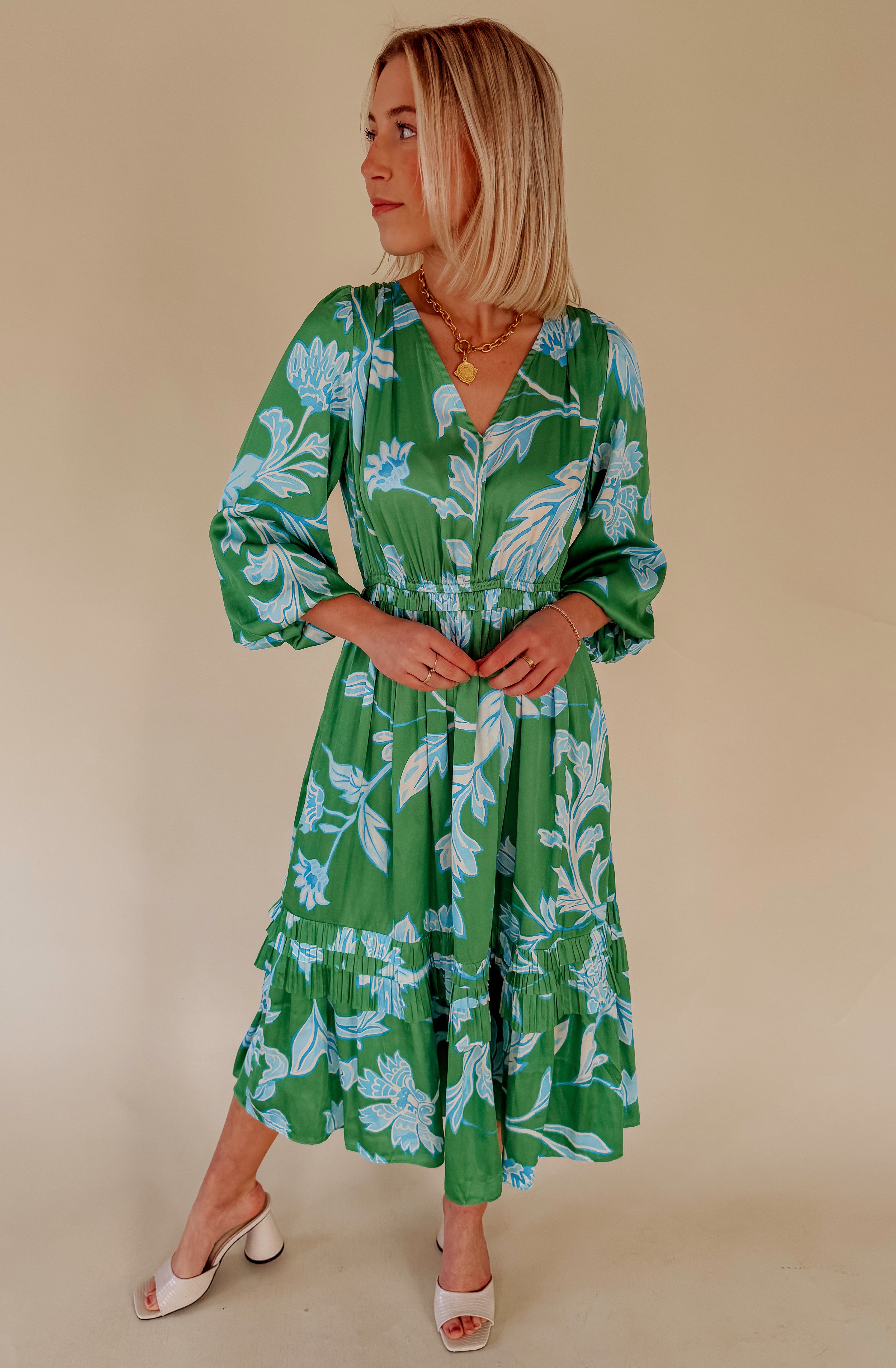 IN SEASON FLORAL MIDI