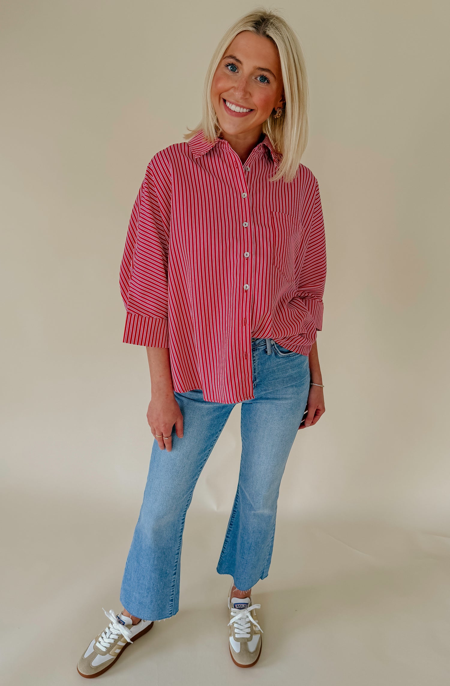 JUST BLACK CROPPED FLARE TALL DENIM