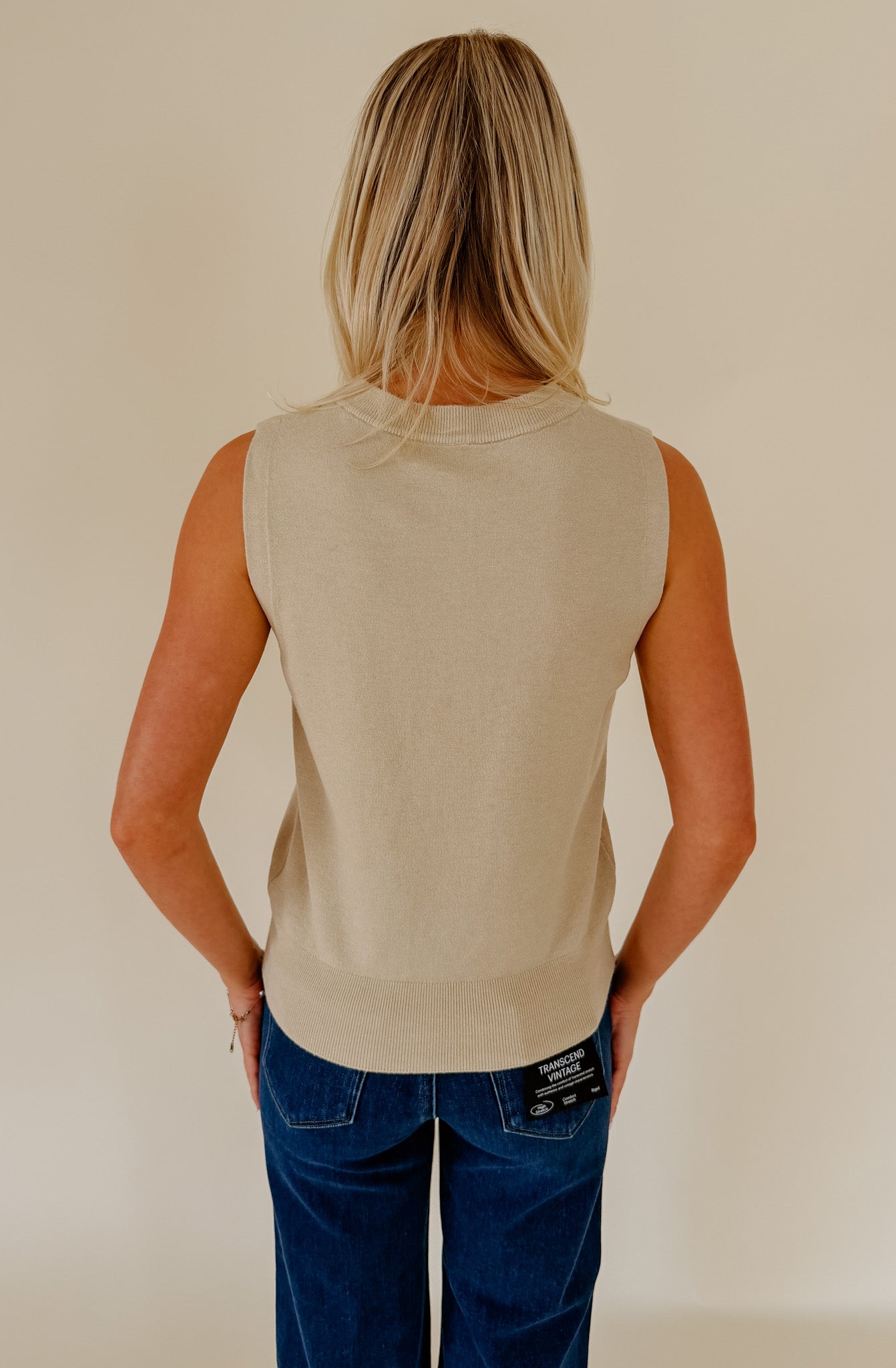 NAME OF THE GAME POLO KNIT SWEATER TANK