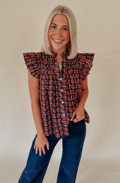 BUTTERFLY SEASON BLOUSE