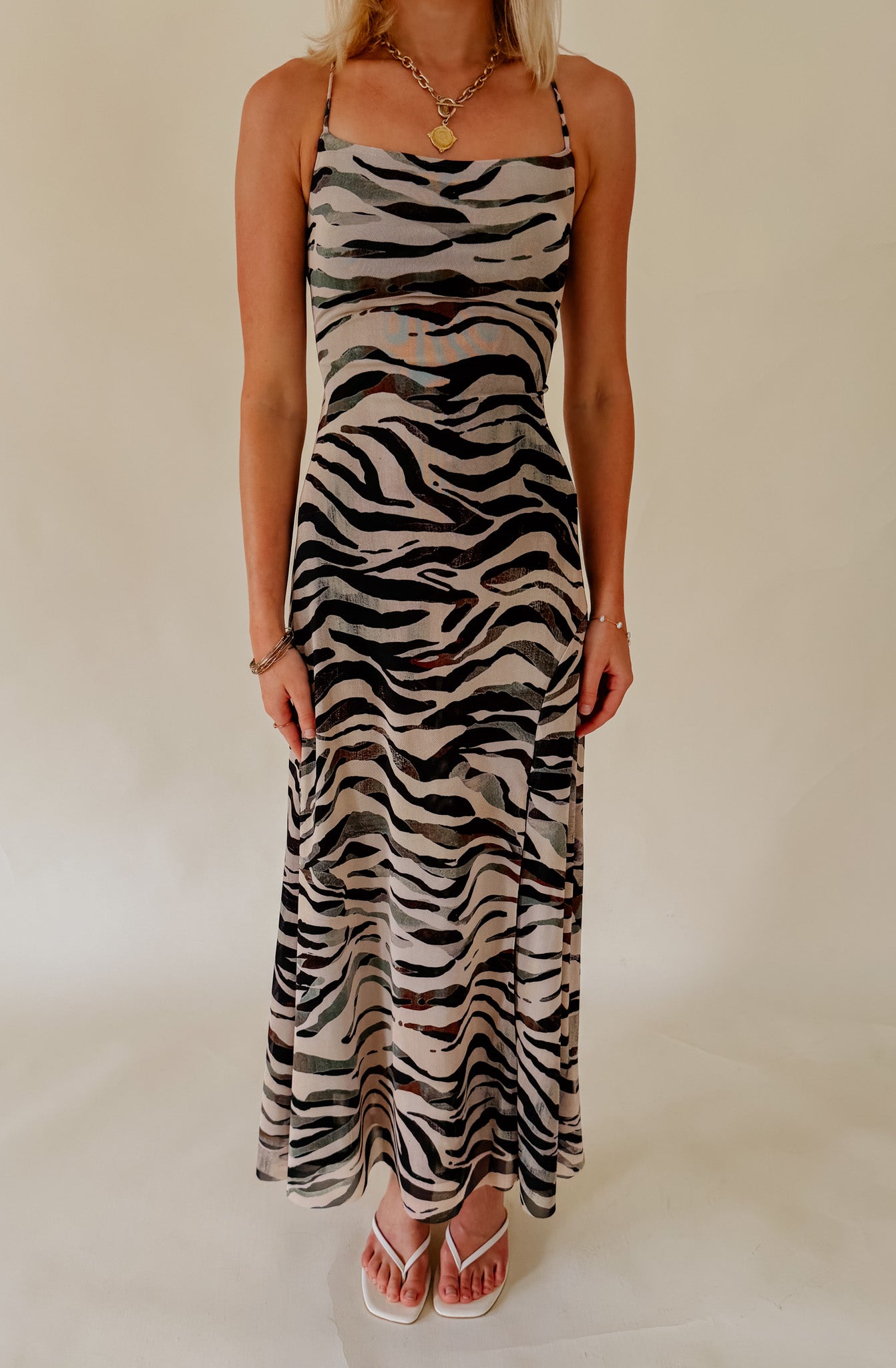 STEVE MADDEN ADELLA MIDI DRESS