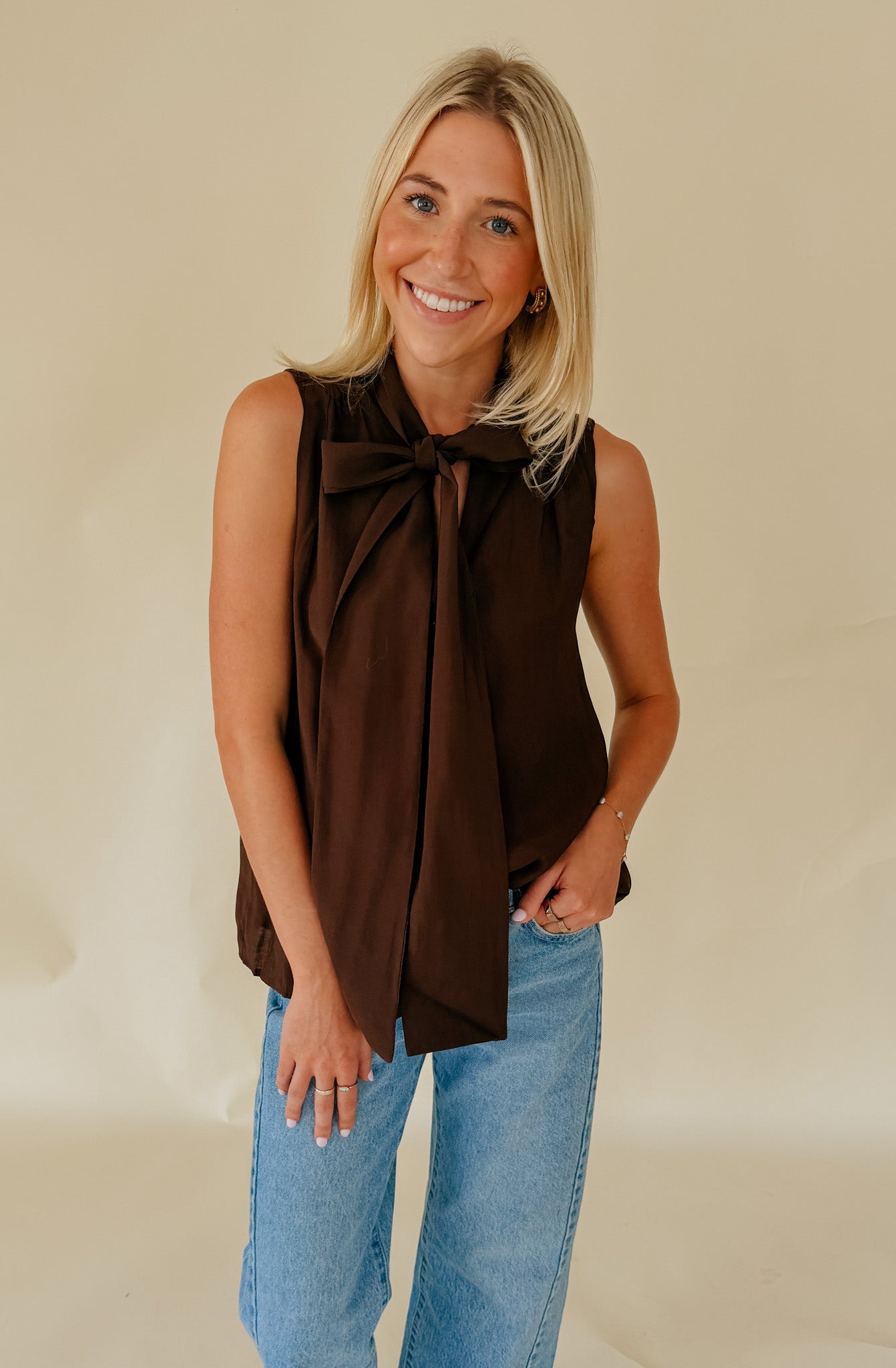 TIED WITH LOVE BLOUSE