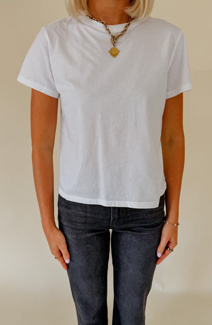 PAIGE RHODES CREW NECK TEE