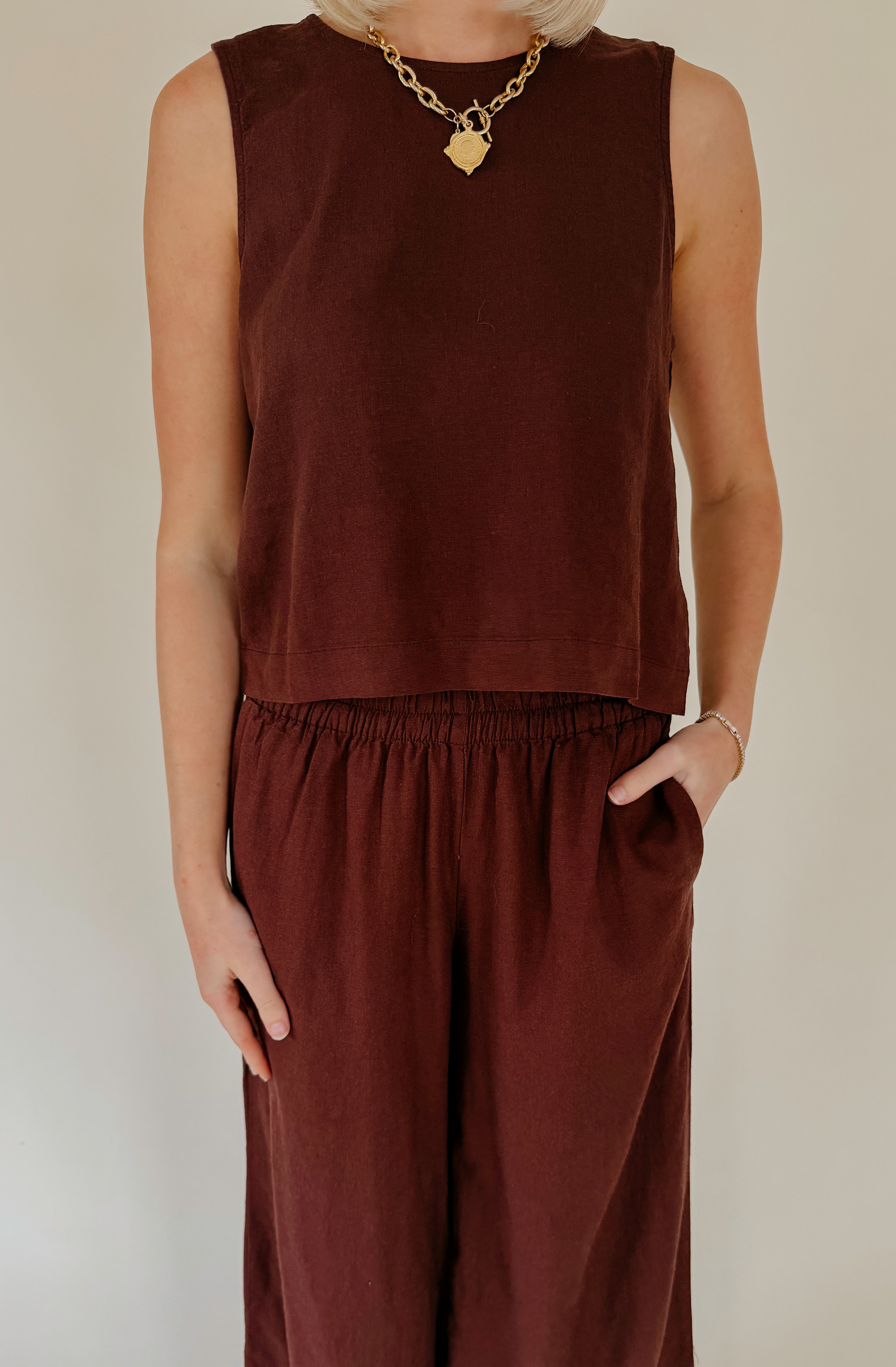 Z SUPPLY SLOANE LINEN TOP