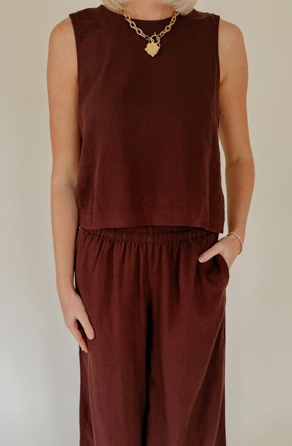 Z SUPPLY SLOANE LINEN TOP