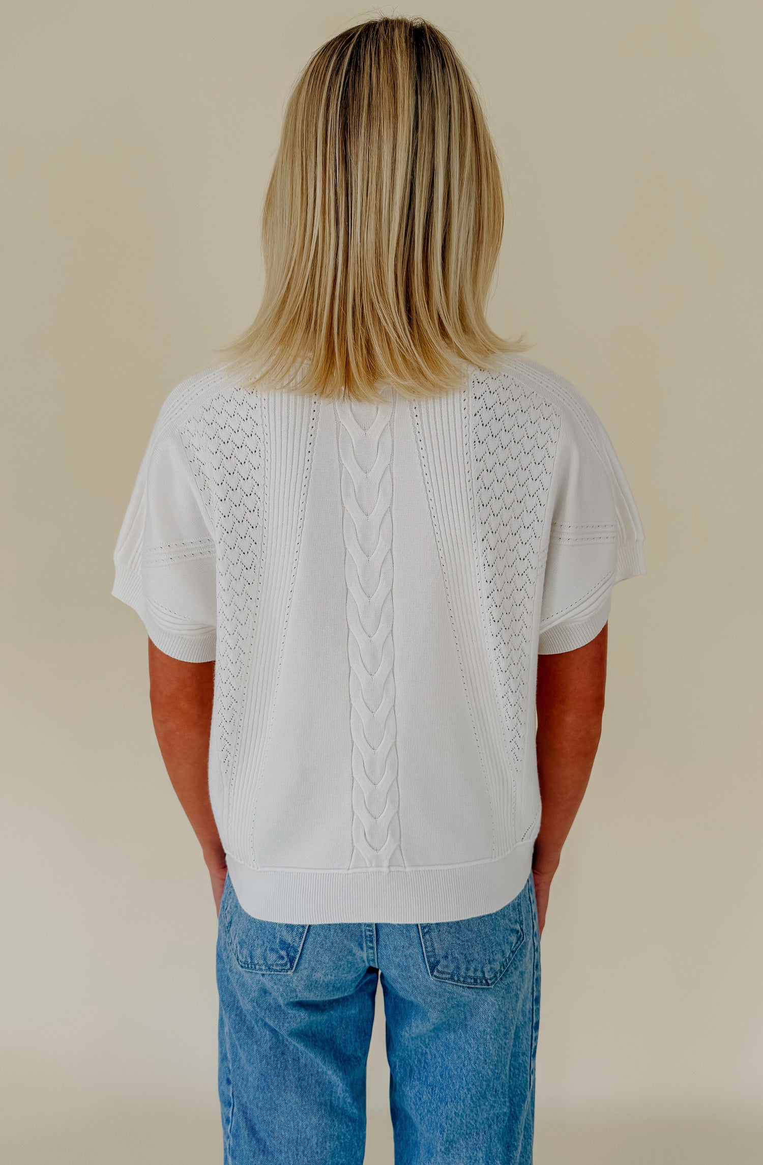THE REMI LIGHT KNIT SWEATER TEE