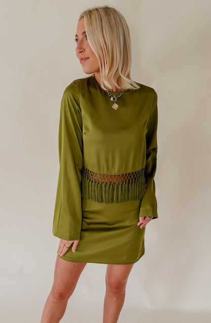 SHAKE IT UP FRINGE BLOUSE