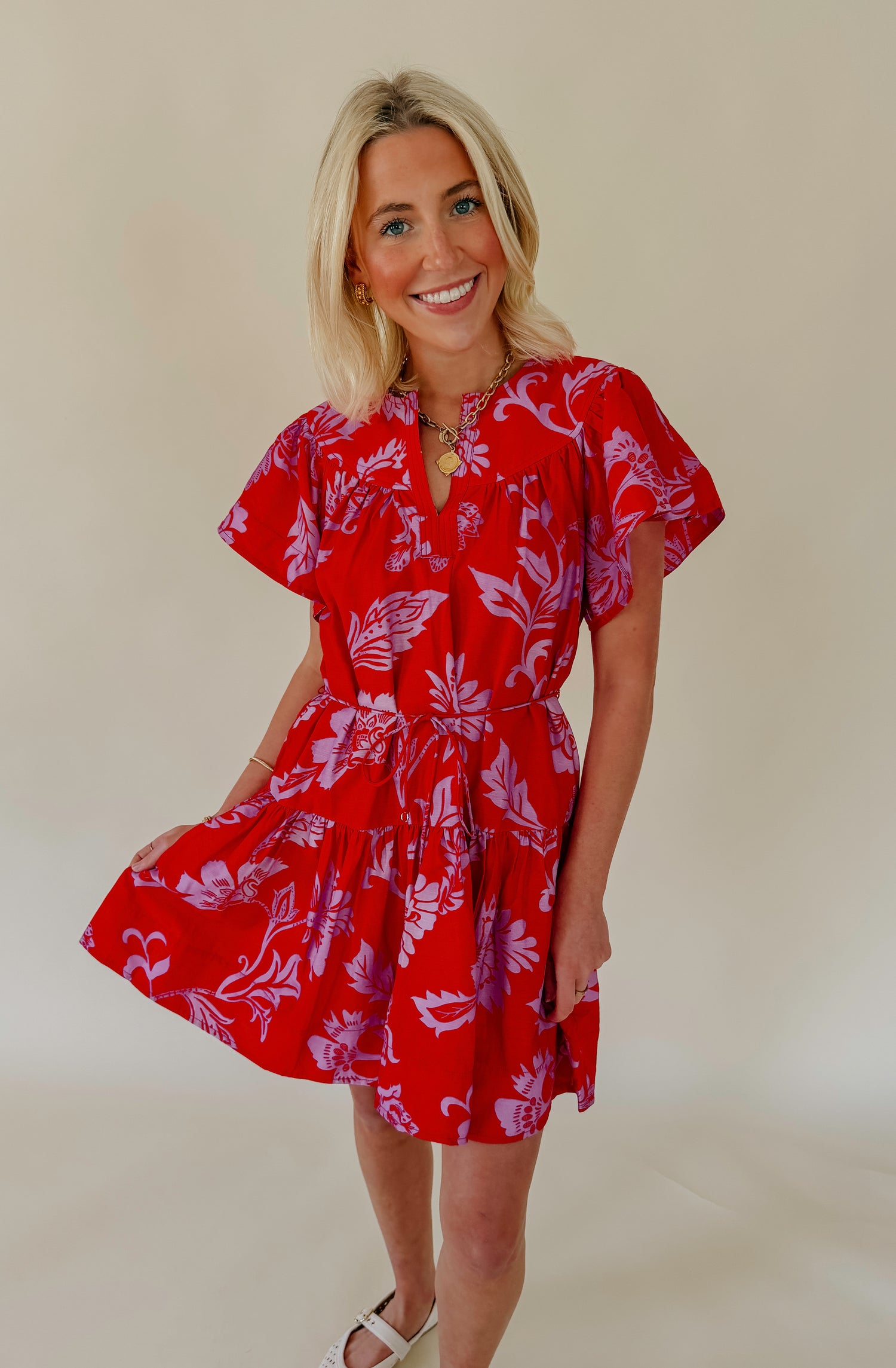 POPPY FIELDS MINI DRESS