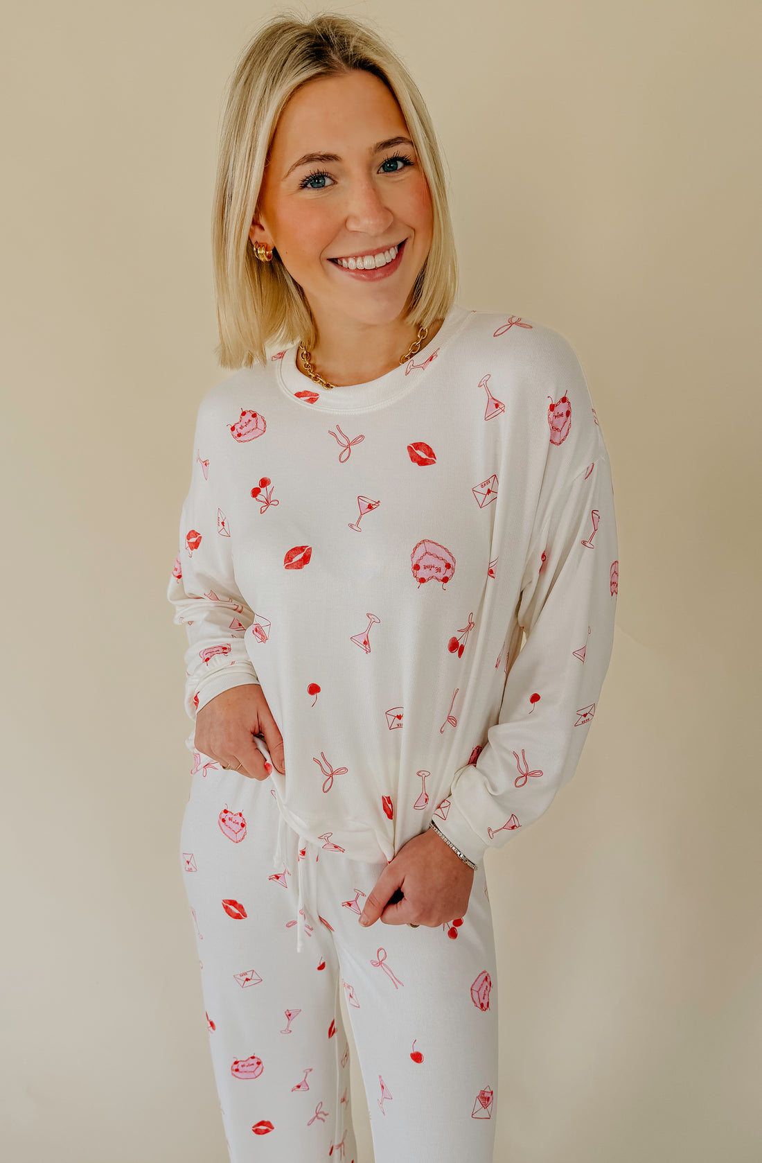 Z SUPPLY MIRA SWEET THINGS LONG SLEEVE TOP