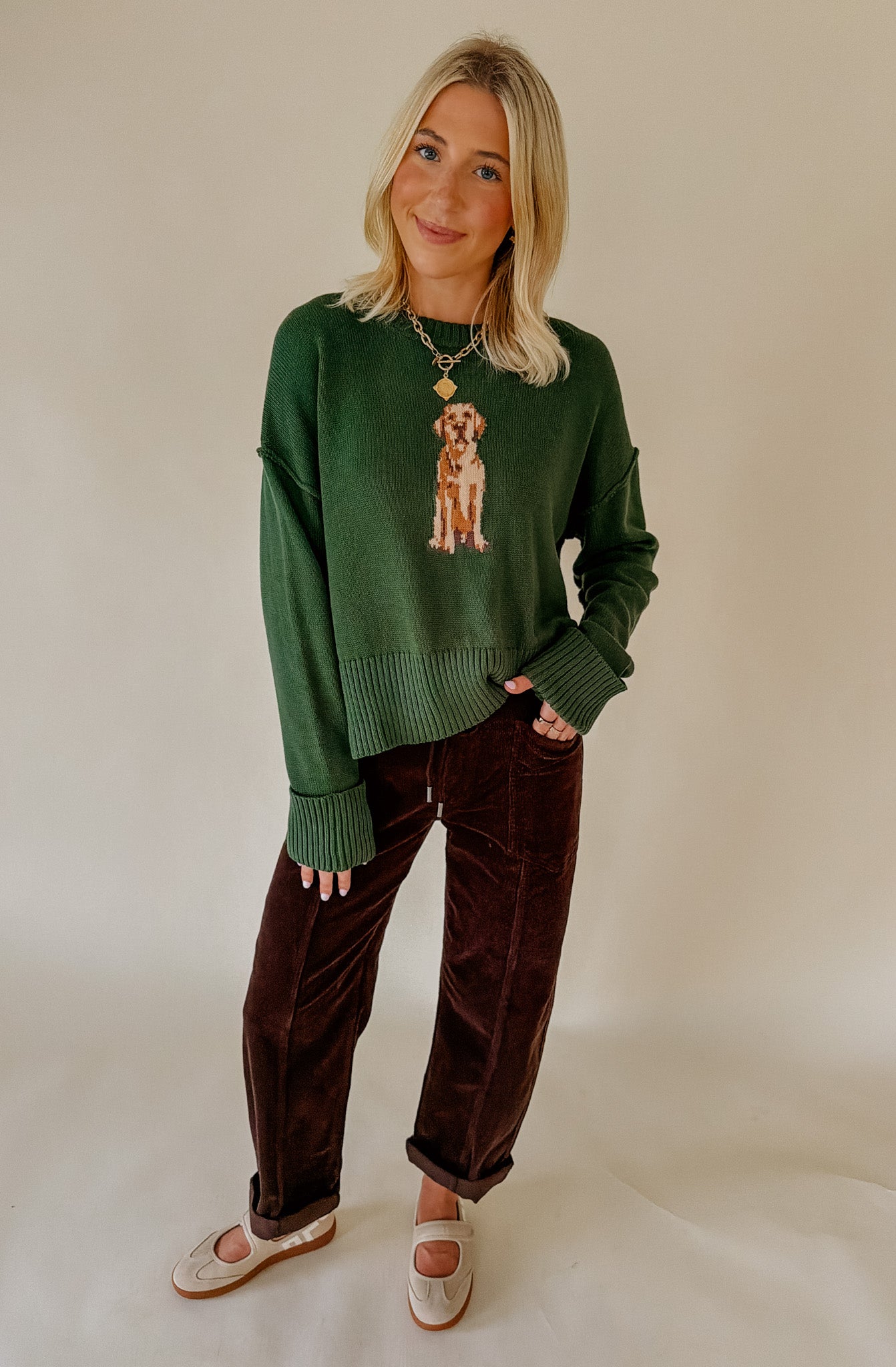 SO FETCH CREW NECK SWEATER