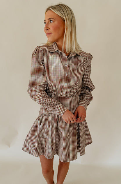 NIGHT OUT DROP WAIST MINI DRESS