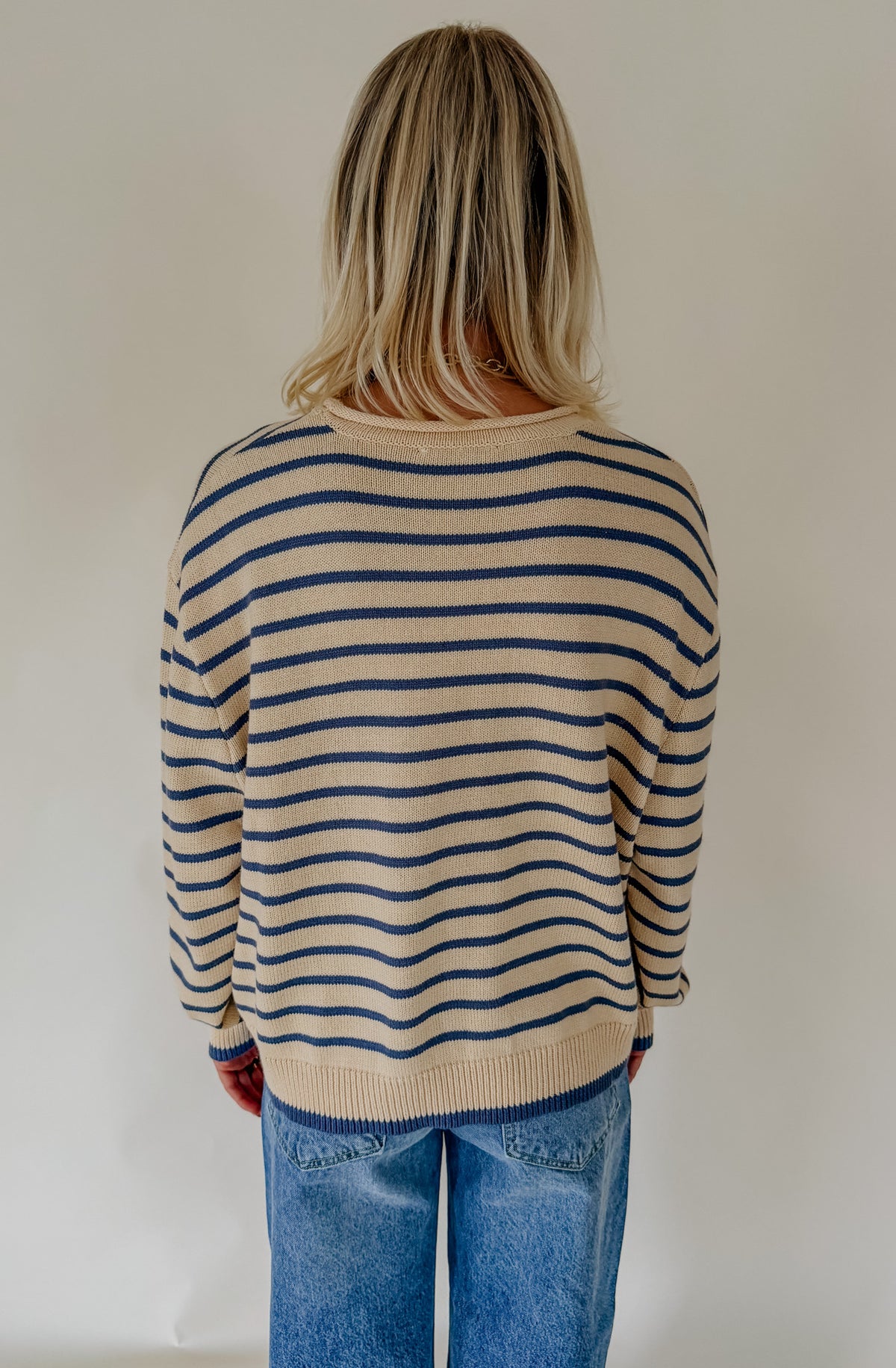 THE JENNA STRIPED SWEATER