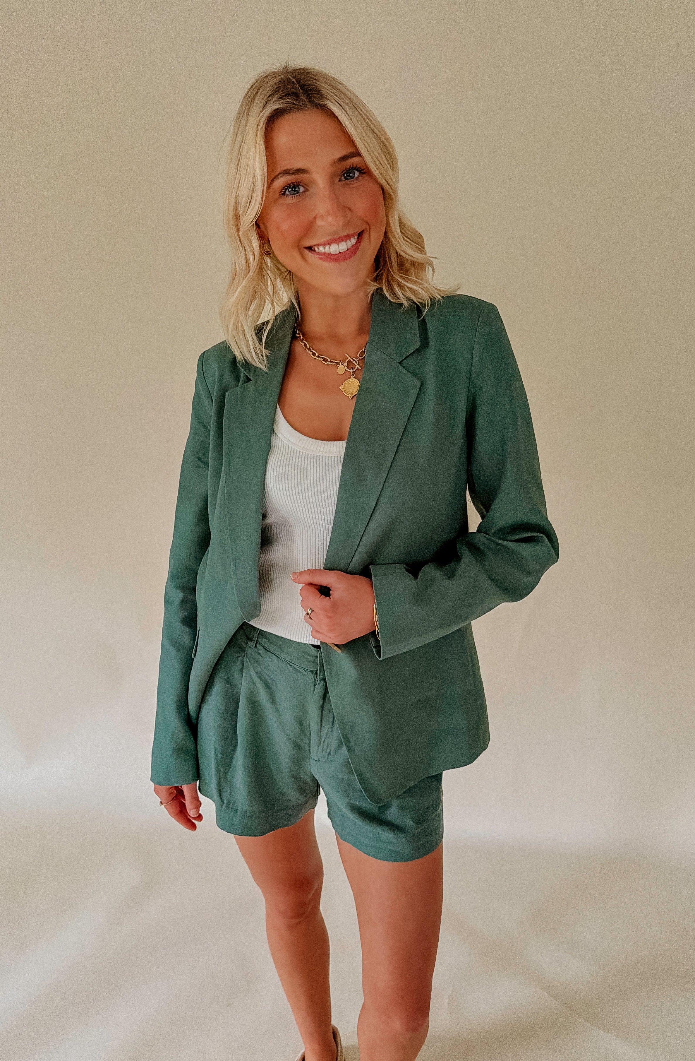 Z SUPPLY EVAN LINEN BLAZER