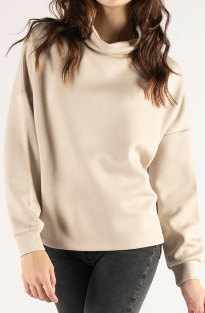 THE GEORGIA COWL NECK TOP