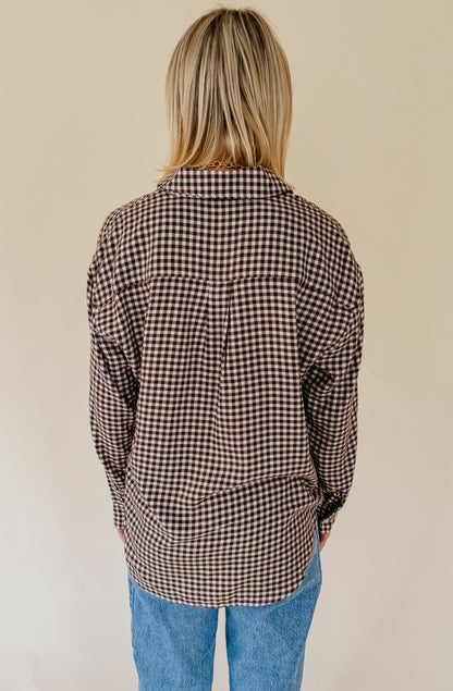 Z SUPPLY RIVER PLAID BUTTON UP