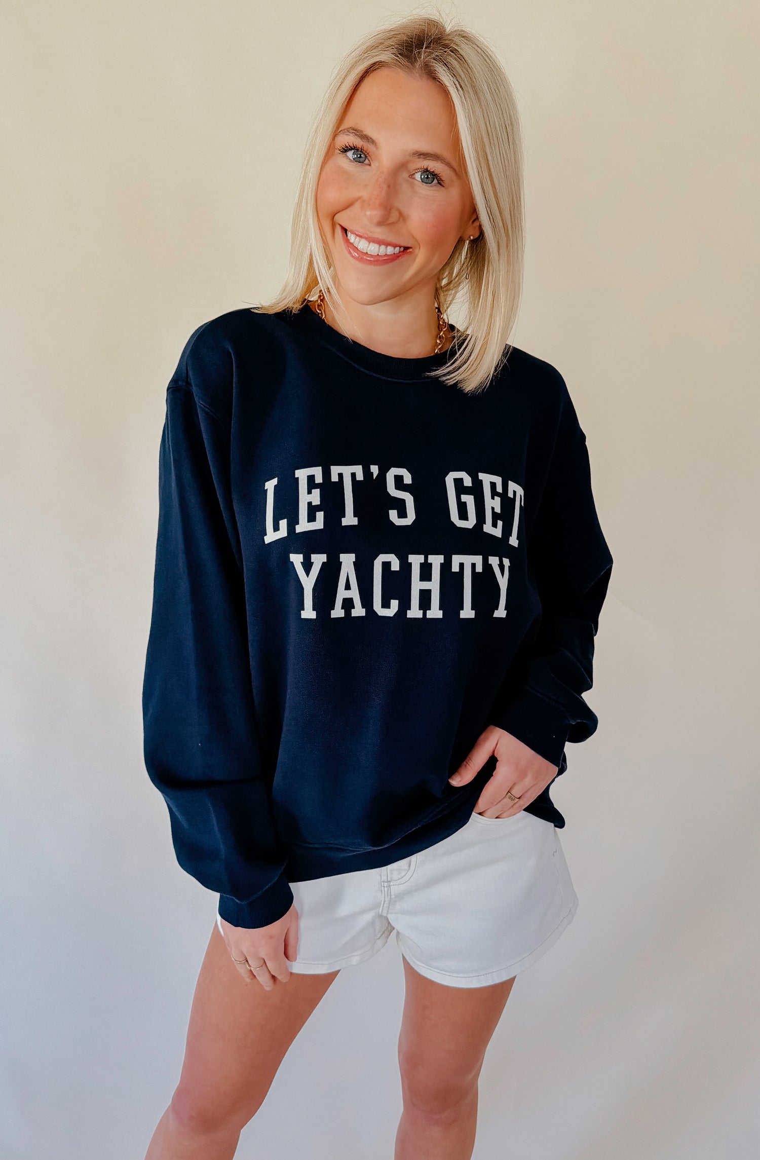 Z SUPPLY YACHTY BOYFRIEND SWEATSHIRT