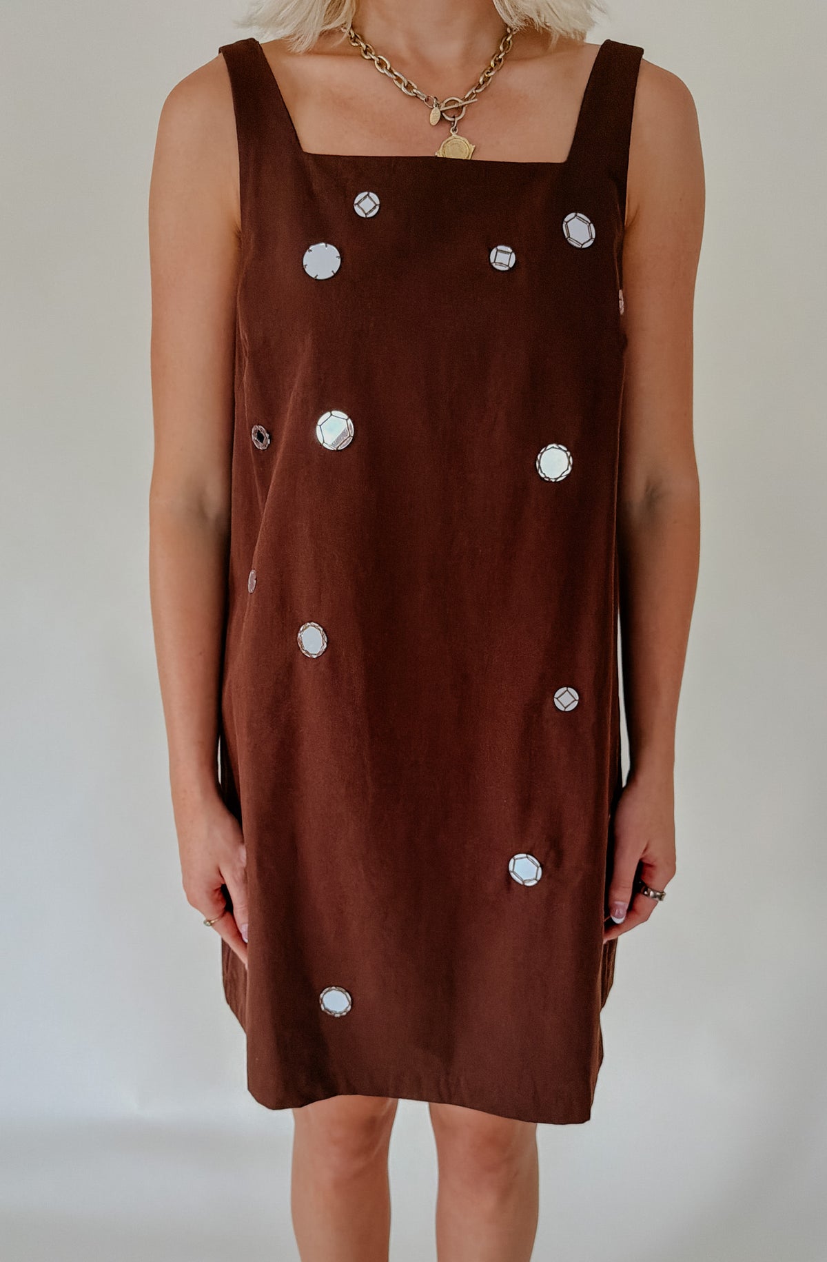 MIRRORBALL MINI DRESS