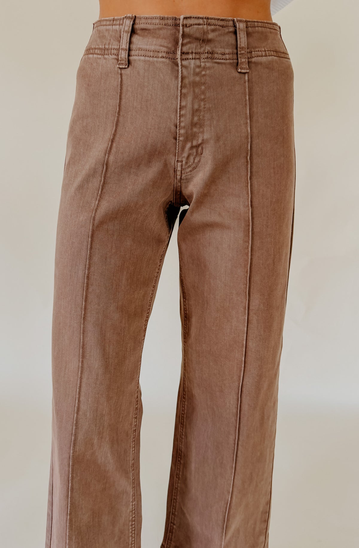 JBD TWILL WIDE LEG TROUSER PANT