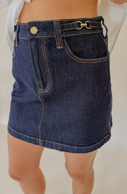 Z SUPPLY THE SOCIALITE DENIM MINI SKIRT