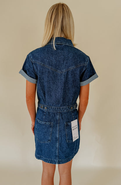 DAZE TOPANGA DENIM DRESS