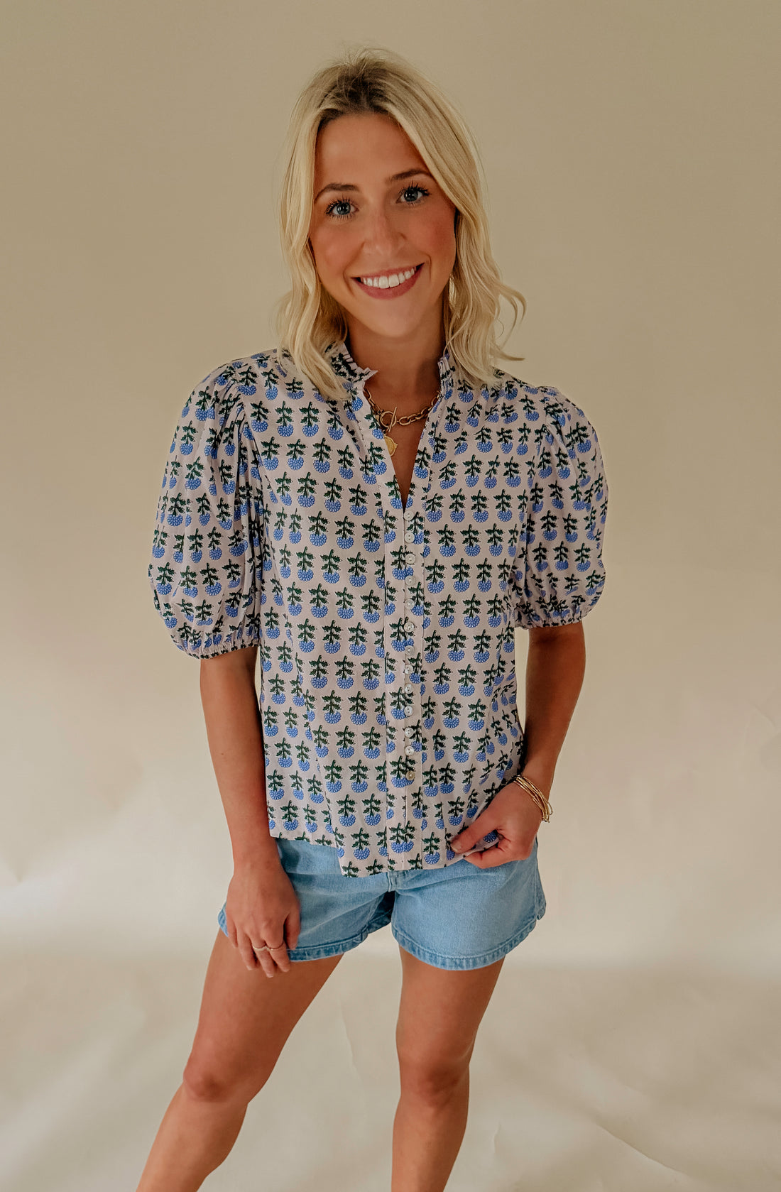THE CLARA BLOUSE